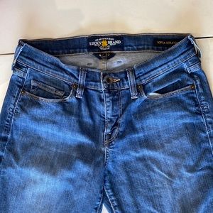 Lucky Brand Medium Wash Ankle Jeans, Sz 4/27